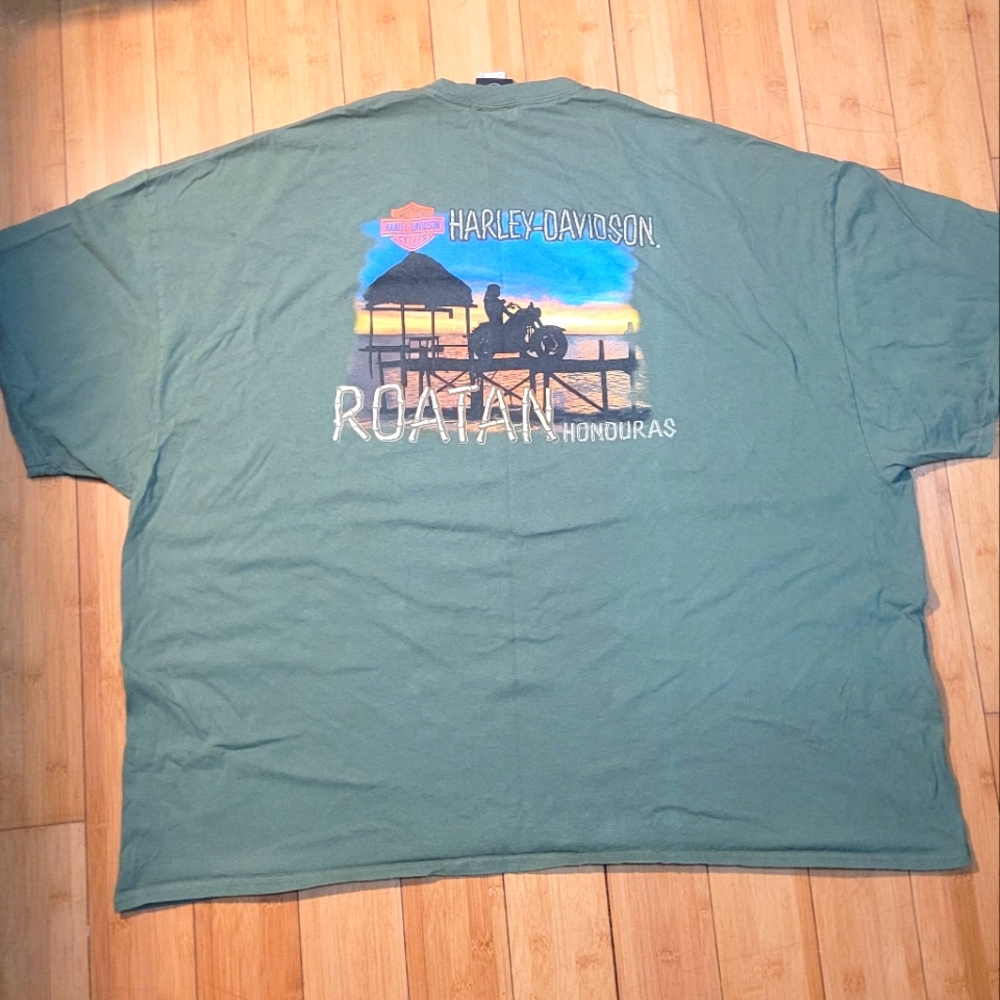 Roatan Honnduras Harley Davidson 5XL T-shirt